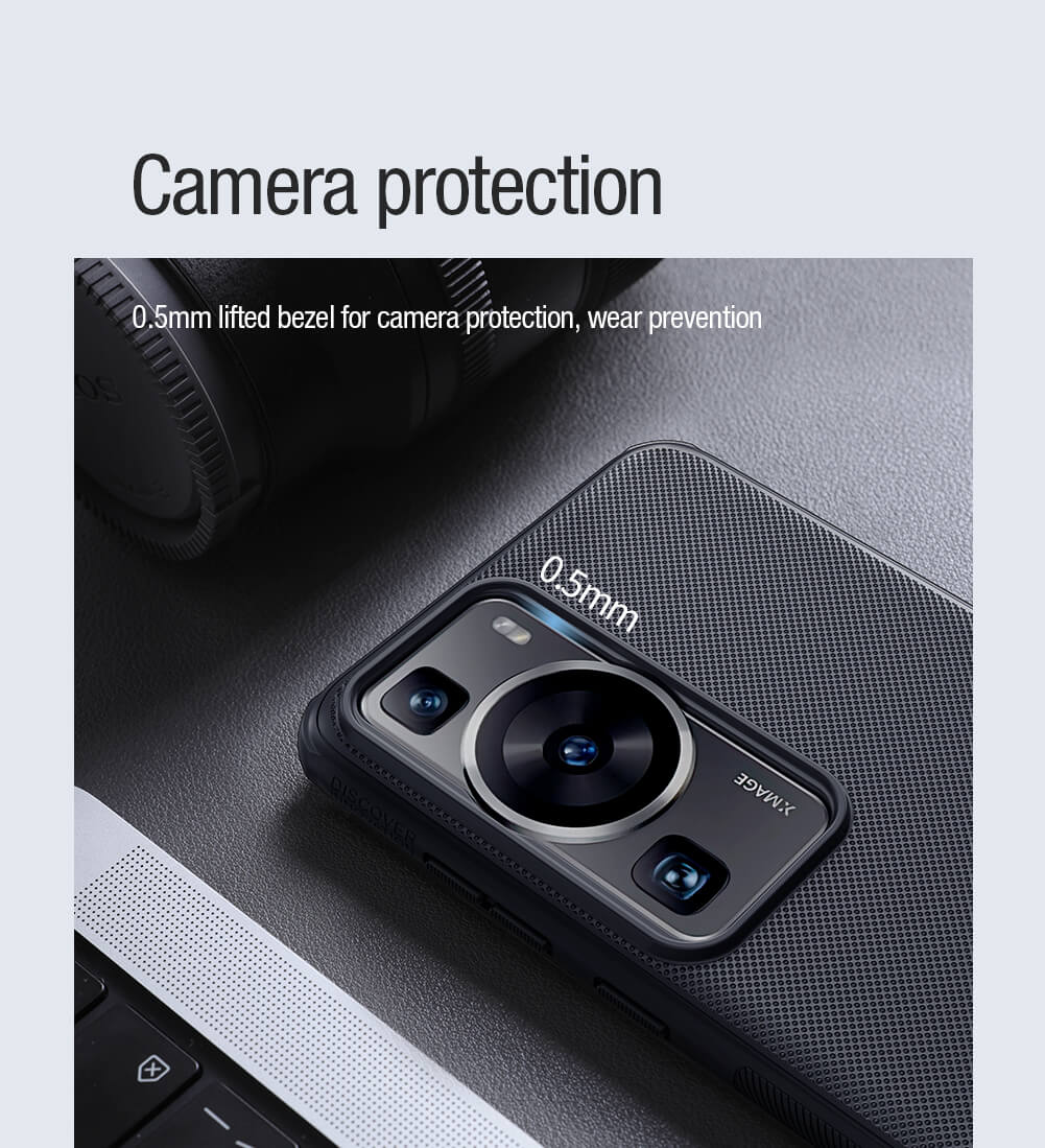 Чехол-крышка NILLKIN для Huawei P60, P60 Pro (серия Frosted shield Pro Magnetic case)